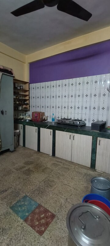 Kitchen in 1 RK Apartment at Yashwant CHS Padwal Nagar, Padwal Nagar – for Rent