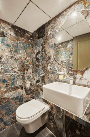 Bathroom in  Office Space at Vijay Nagar – for Rent