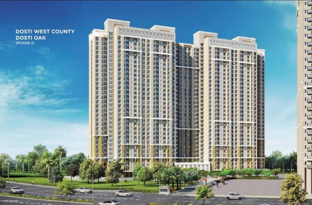 2 BHK 550 Sq.Ft. Apartment in Dosti West County