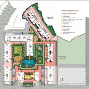 Master Plan in 2 BHK Apartment at Dosti West County, Balkum Pada – for Sale