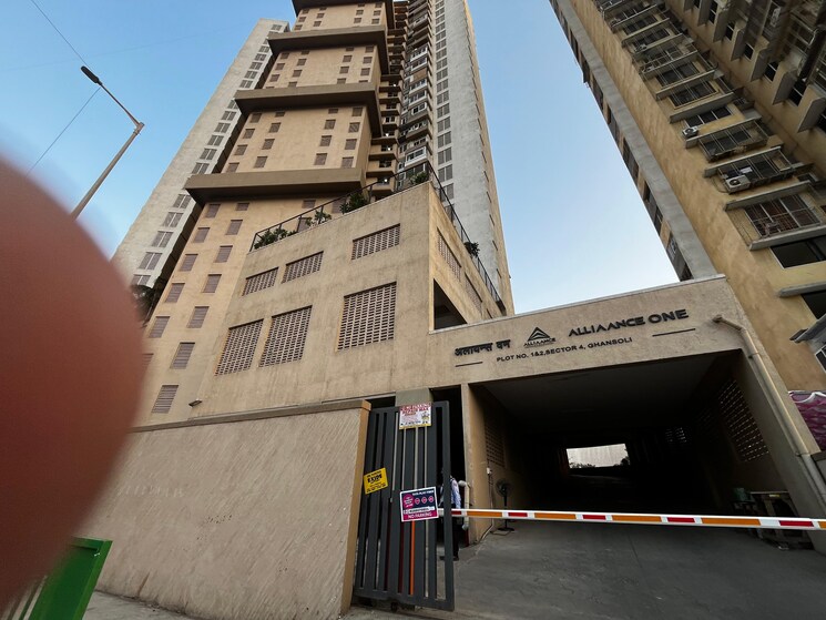 Exterior View, alliance-one 2 Bedroom 770 Sq.Ft. Apartment In Ghansoli Navi Mumbai 8657745