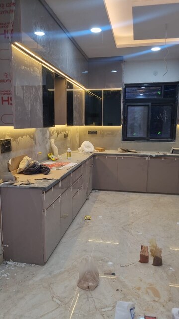 Kitchen in 3 BHK Builder Floor at Sainik Colony – for Sale