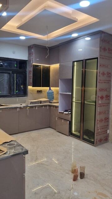 Kitchen in 3 BHK Builder Floor at Sainik Colony – for Sale