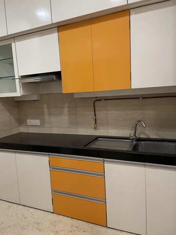 Kitchen in 3 BHK Apartment at Oberoi Realty Exquisite, Goregaon East – for Rent