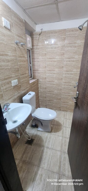 Bathroom in 3 BHK Apartment at BPTP Park Elite Premium, Sector 84 – for Rent