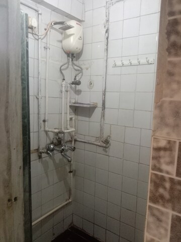 Bathroom in 1 BHK Apartment at Chandak Sparkling Wing, Dahisar East – for Rent