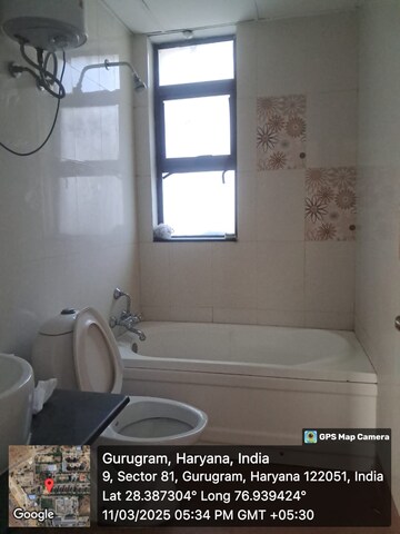 Bathroom in 2 BHK Apartment at Vipul Lavanya, Sector 81 – for Rent
