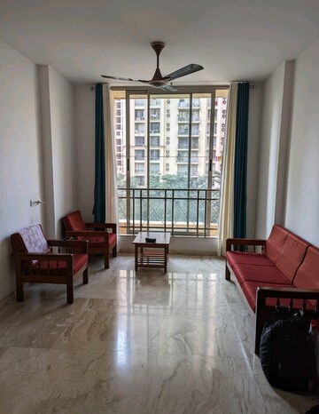 Living Room in 2 BHK Apartment at Hiranandani Estate, Ghodbunder Road – for Rent