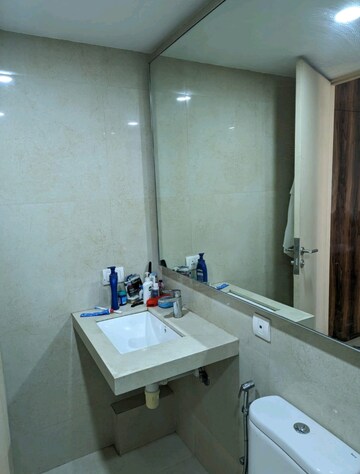 Bathroom in 2 BHK Apartment at Hiranandani Estate, Ghodbunder Road – for Rent
