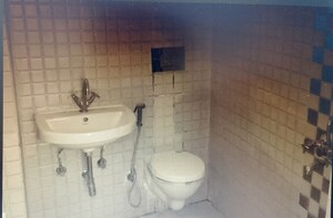 Bathroom in 1 BHK Apartment at Krish Aura, Alwar Bypass Road – for Sale