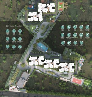 Master Plan in 3 BHK Apartment at Goyal Orchid Life, Gunjur – for Sale