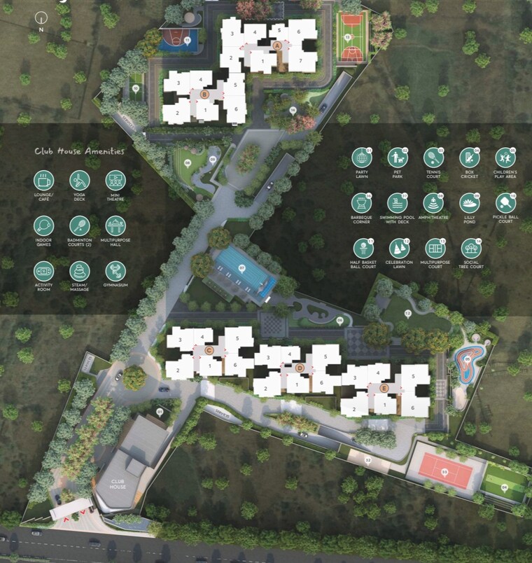 Master Plan, goyal-orchid-life 3 Bedroom 1863 Sq.Ft. Apartment In Gunjur Bangalore 8658486