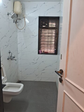 Bathroom in 2 BHK Apartment at Ganga Tower II, Chembur – for Rent