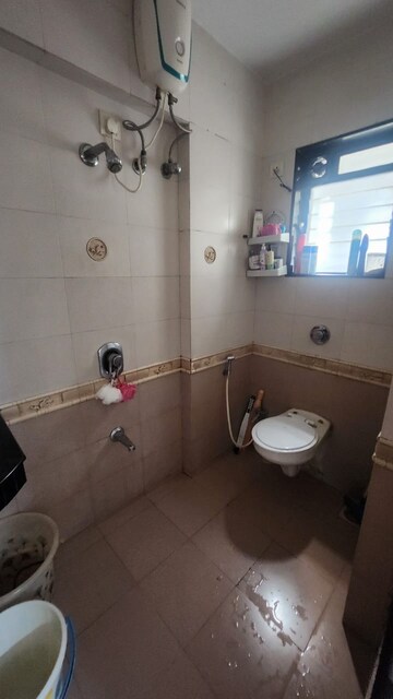 Bathroom in 2 BHK Apartment at Kshitij Building, Chembur – for Rent