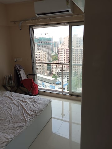 Bedroom in 1 BHK Apartment at Sahajanand Athena, Goregaon West – for Rent