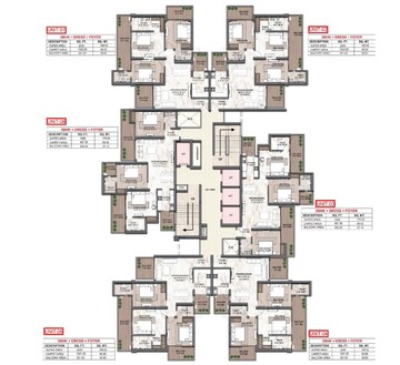 Floor Plan in 3 BHK Apartment at Pi Greater Noida – for Sale