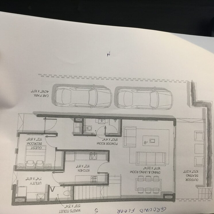 Floor Plan, goyal-and-co-alanoville 4 Bedroom 3450 Sq.Ft. Villa In Hennur Bangalore 8658935