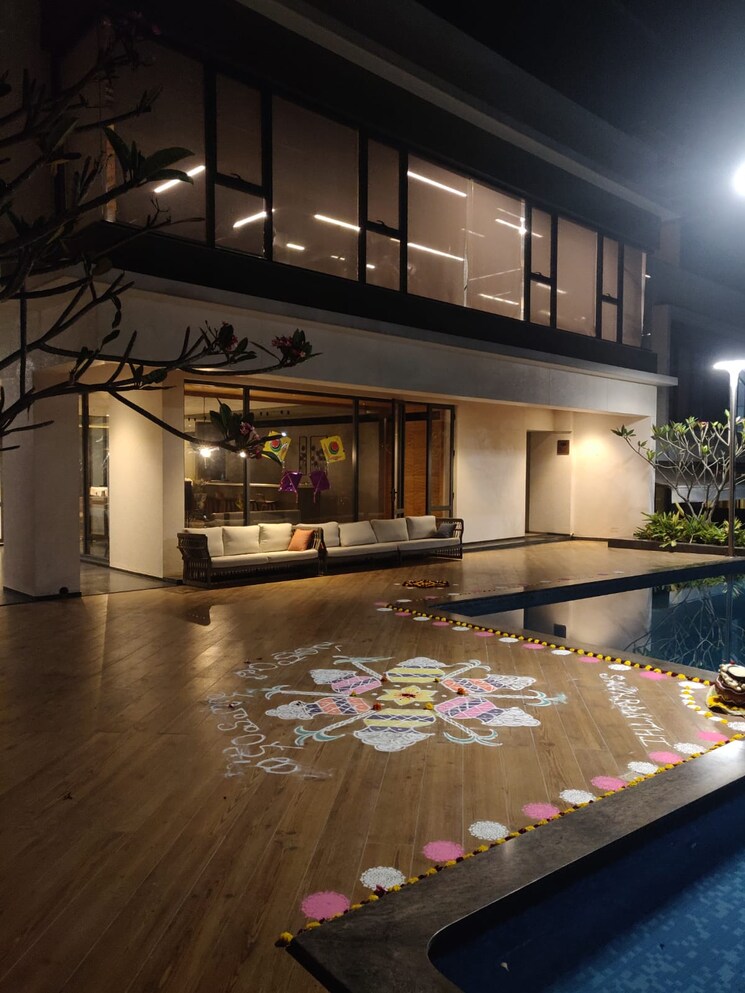 Kitchen, goyal-and-co-alanoville 4 Bedroom 3450 Sq.Ft. Villa In Hennur Bangalore 8658935