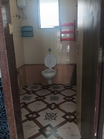 Bathroom in 2 BHK Apartment at Shree Balaji Priya Tower, Kharghar – for Rent