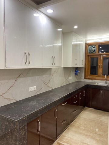 Kitchen in 3 BHK Builder Floor at Vasant Enclave – for Sale