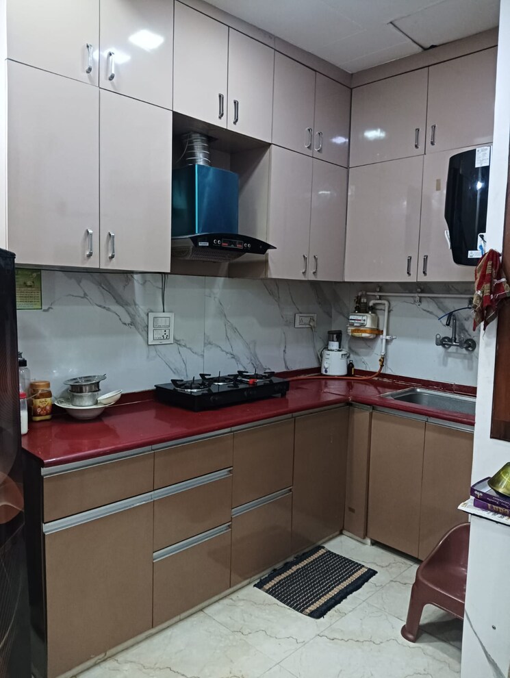 Kitchen, vasundhara sector 1 2 Bedroom 1125 Sq.Ft. Builder Floor In Vasundhara Sector 1 Ghaziabad 8659357