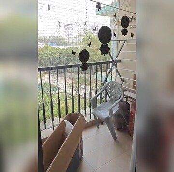Balcony in 2 BHK Apartment at NCC Urban Park View, Yelahanka New Town – for Rent