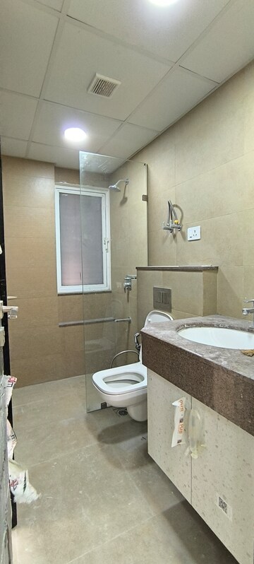Bathroom in 3 BHK Apartment at Godrej Meridien, Sector 106 – for Rent