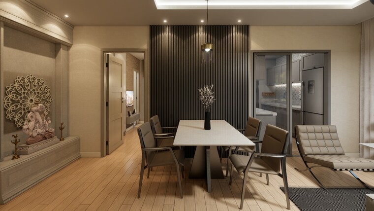 Living Room, ambala highway 3 Bedroom 1790 Sq.Ft. Apartment In Ambala Highway Zirakpur 8659464