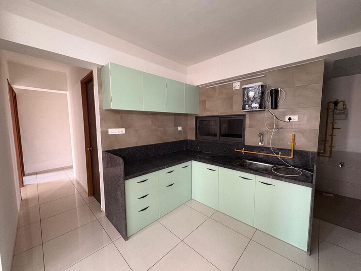 Kitchen, vaishnodevi circle 3 Bedroom 1566 Sq.Ft. Apartment In Vaishnodevi Circle Ahmedabad 8659490