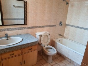 Bathroom in 3 BHK Apartment at Greater Kailash ii – for Rent