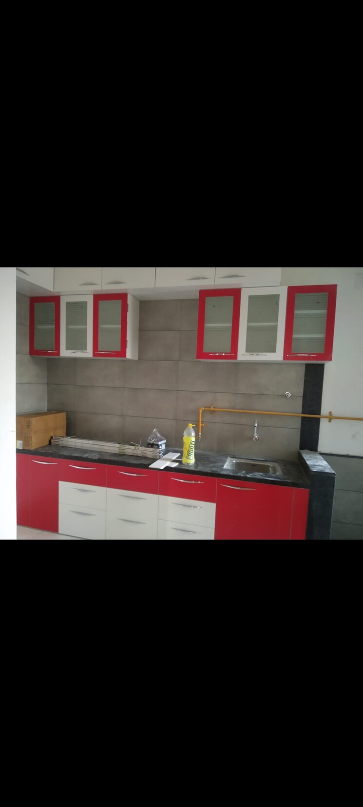 Kitchen, saanvi-nirman-celesta 3 Bedroom 1400 Sq.Ft. Independent House In Ghuma Ahmedabad 8659553