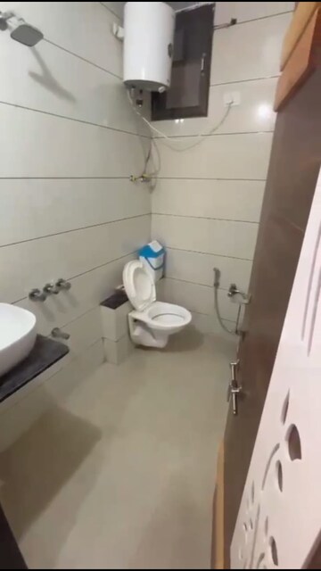 Bathroom in 3 BHK Apartment at Vaishnodevi Circle – for Rent