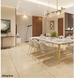 Living Room in 3.5 BHK Apartment at Aerocity – for Sale