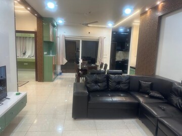 Living Room in 2.5 BHK Apartment at Prestige High Fields, Gachibowli – for Rent