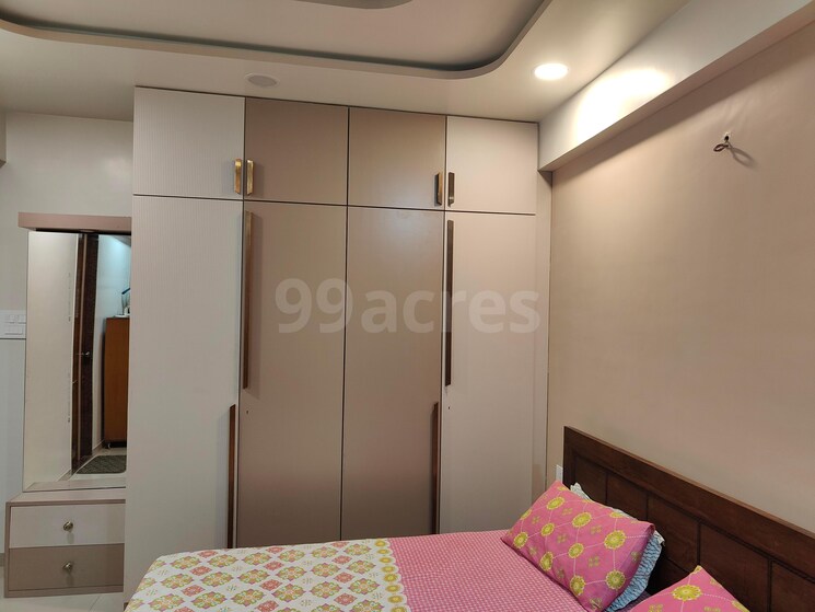 Bedroom, goodwill-paradise 3 Bedroom 1750 Sq.Ft. Apartment In Kharghar Navi Mumbai 8659596