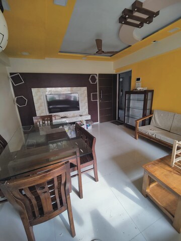 Living Room in 1 BHK Apartment at Shree Sankalp, Ghodbunder Road – for Rent