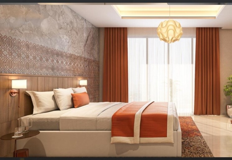 Bedroom, uchdpl-veridia-oakwood-enclave 4 Bedroom 2385 Sq.Ft. Apartment In Wave City Ghaziabad 8660033