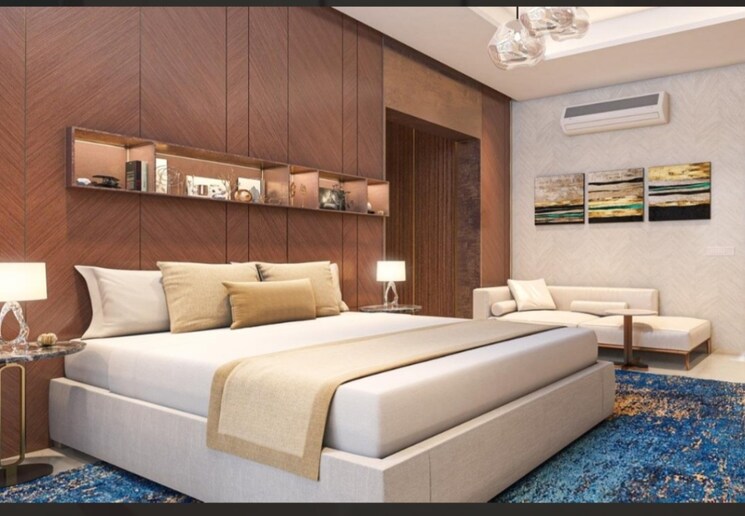 Bedroom, uchdpl-veridia-oakwood-enclave 4 Bedroom 2385 Sq.Ft. Apartment In Wave City Ghaziabad 8660033