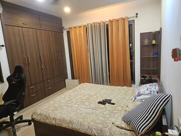 Bedroom in 3 BHK Apartment at Neelkanth Greens, Manpada – for Rent