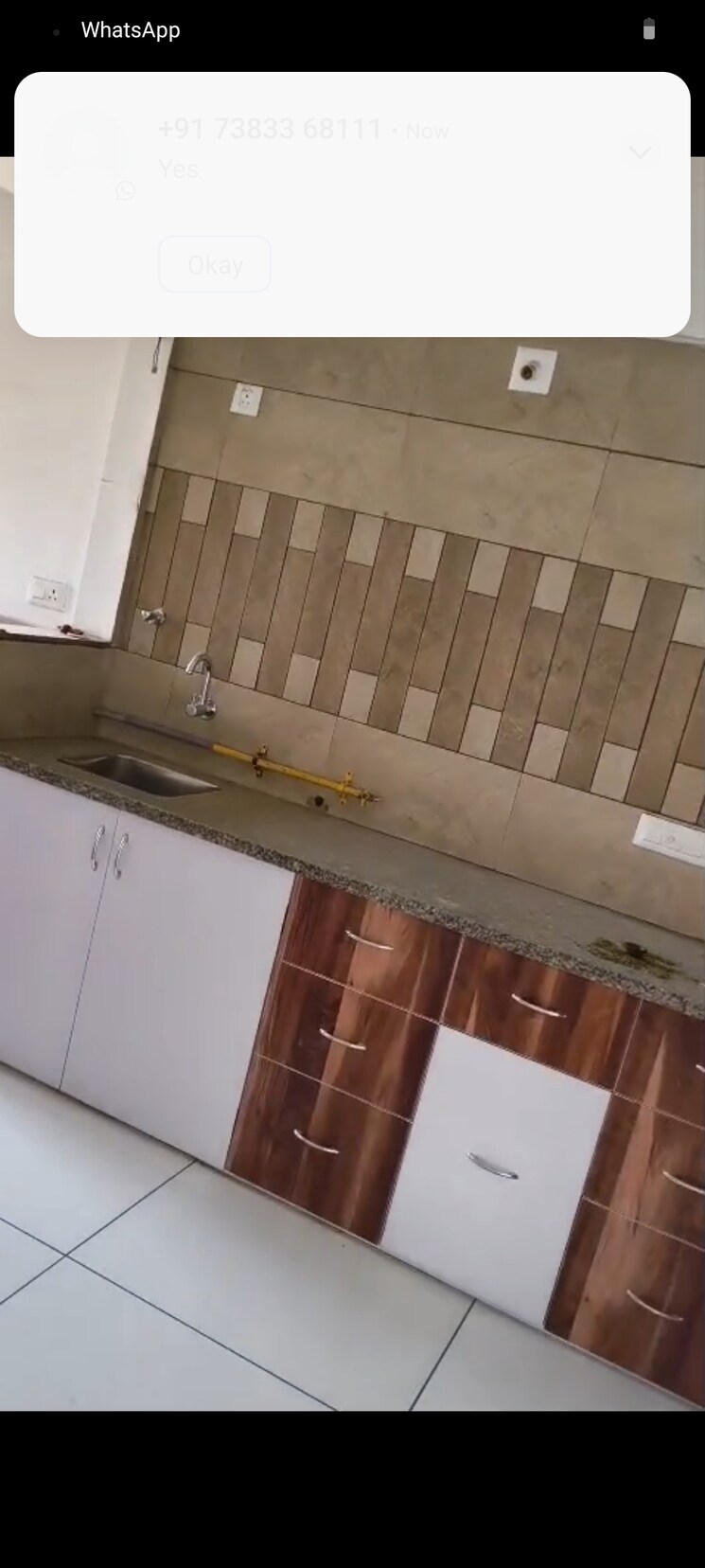 Kitchen, swarnim-sun 3 Bedroom 1800 Sq.Ft. Apartment In Ghuma Ahmedabad 8660088