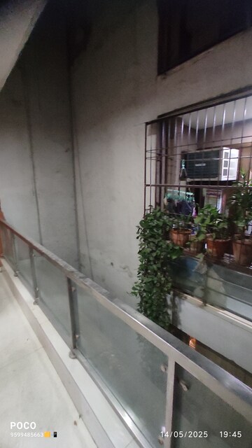 Balcony in 2 BHK Builder Floor at Mehrauli – for Rent