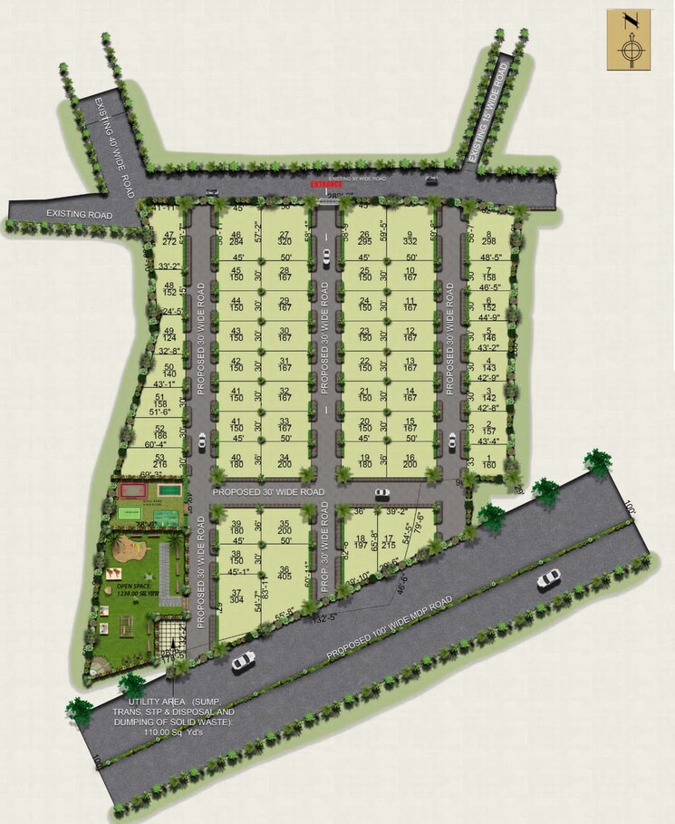 Map Location, ibrahimpatnam  200 Sq.Yd. Plot In Ibrahimpatnam Hyderabad 8660198