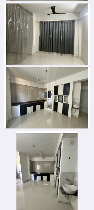 Kitchen in 3 BHK Apartment at Basil Skyline, Tragad – for Rent