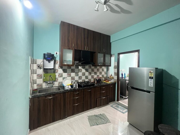 Kitchen, gachibowli 3 Bedroom 1600 Sq.Ft. Apartment In Gachibowli Hyderabad 8660607
