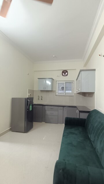 Kitchen in 1 BHK Apartment at Radha Nilayam Gachibowli, Gachibowli – for Rent