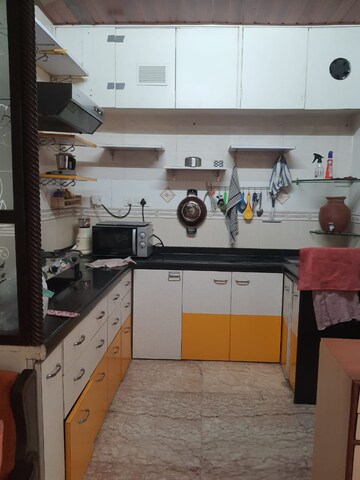 Kitchen in 1 BHK Apartment at Panch Pakhadi – for Rent