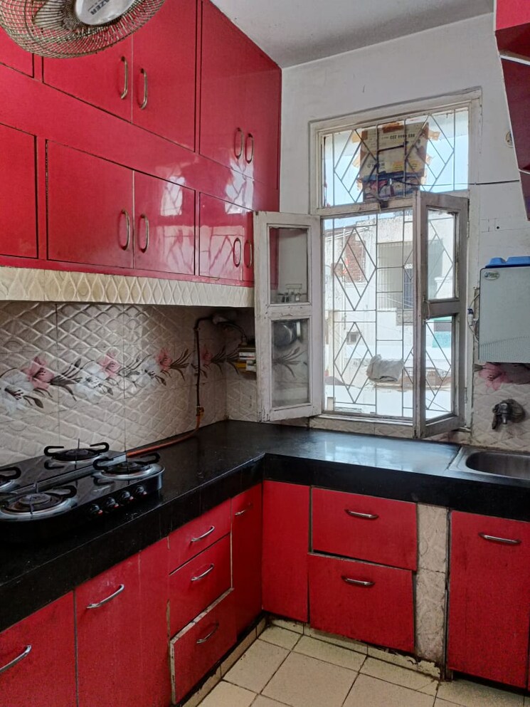Kitchen, vasundhara sector 1 3 Bedroom 1601 Sq.Ft. Builder Floor In Vasundhara Sector 1 Ghaziabad 8661020