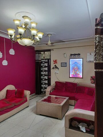 Living Room in 3 BHK Builder Floor at Vasundhara Sector 1 – for Rent