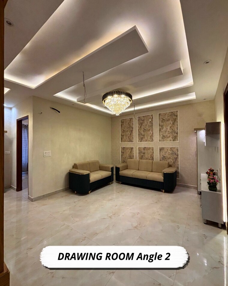 Living Room, ludhiana chandigarh hwy 3 Bedroom 125 Sq.Yd. Apartment In LudhianA Chandigarh Hwy Mohali 8660955