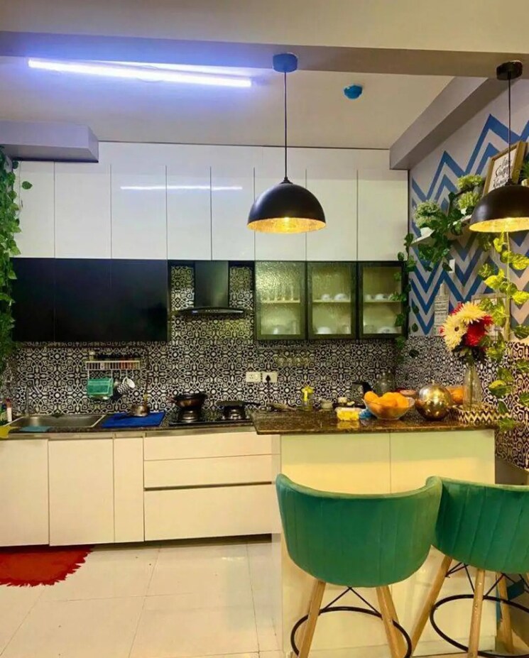 Kitchen, gaur-city-2-14th-avenue 3 Bedroom 1300 Sq.Ft. Apartment In Sector 16c Greater Noida Greater Noida 8661166
